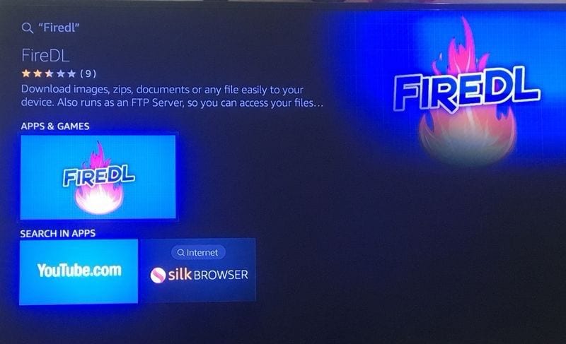 installing fire tv guru on firestick with firedl apk