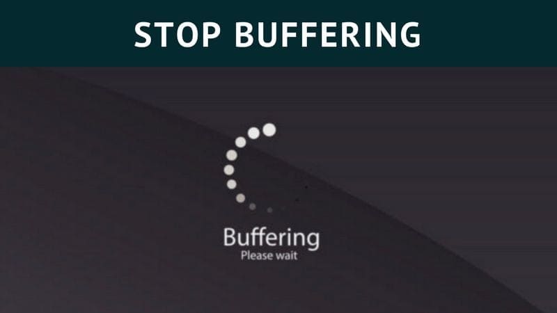 how to stop kodi buffering issues