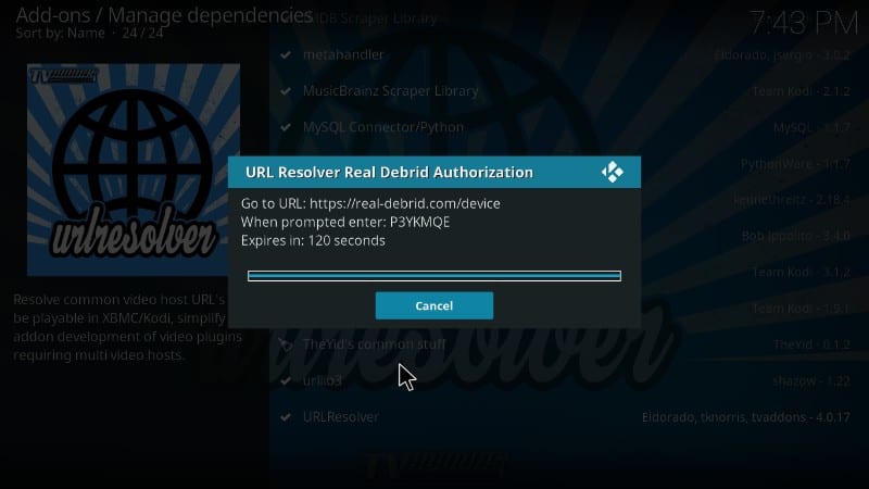 set up real debrid on kodi