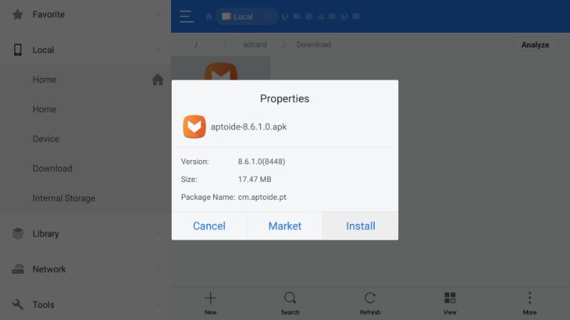 install aptoide tv on amazon fire tv stick