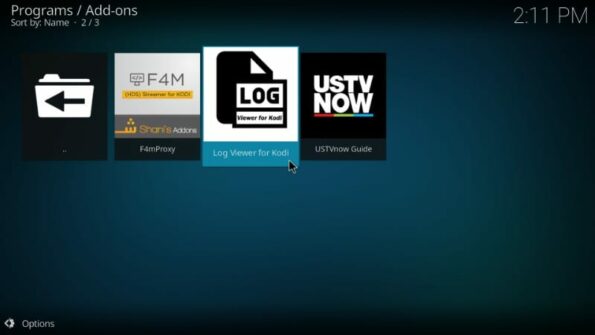 check log for more info kodi check log for more info kodi