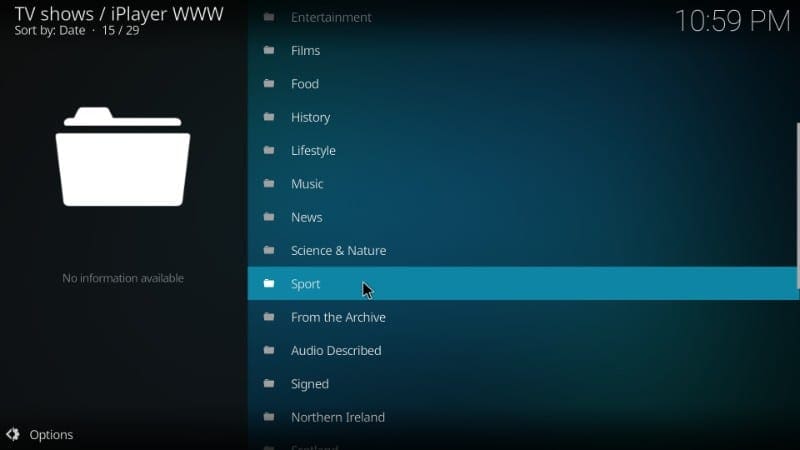 iplayer www kodi addon for fifa