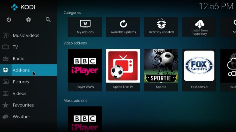 kodi addons for football world cup live streams