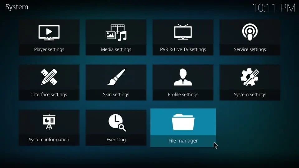 file manager