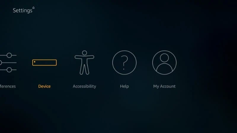 device settings on firestick