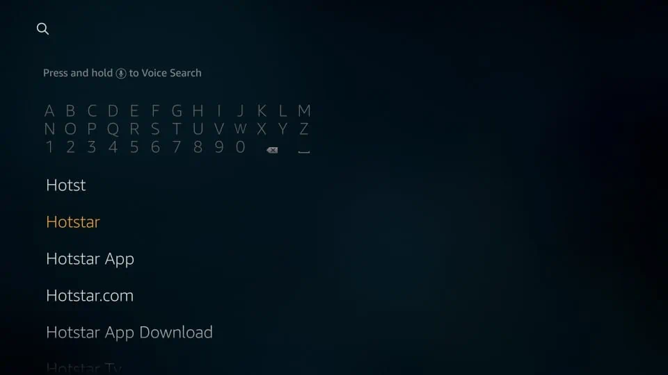get hotstar app on fire tv stick