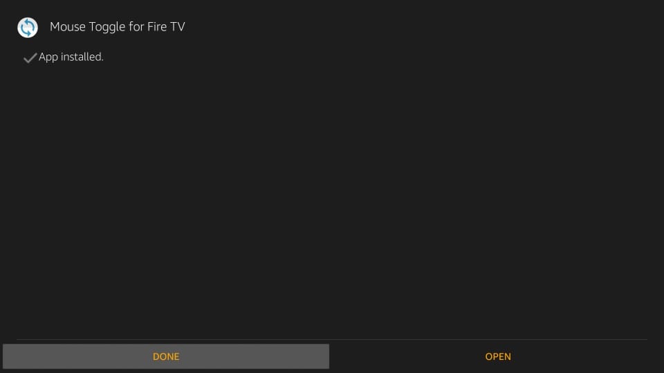 mouse toggle for firestick