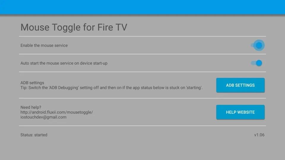 mouse toggle for fire tv stick