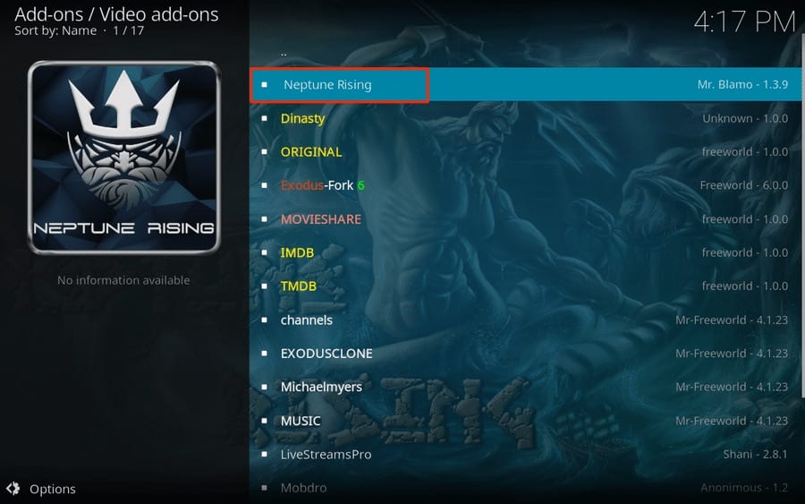 install neptune rising in kodi for mac install neptune rising in kodi for mac