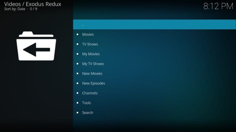 exodus redux kodi addon