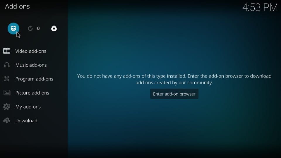 kodi homepage
