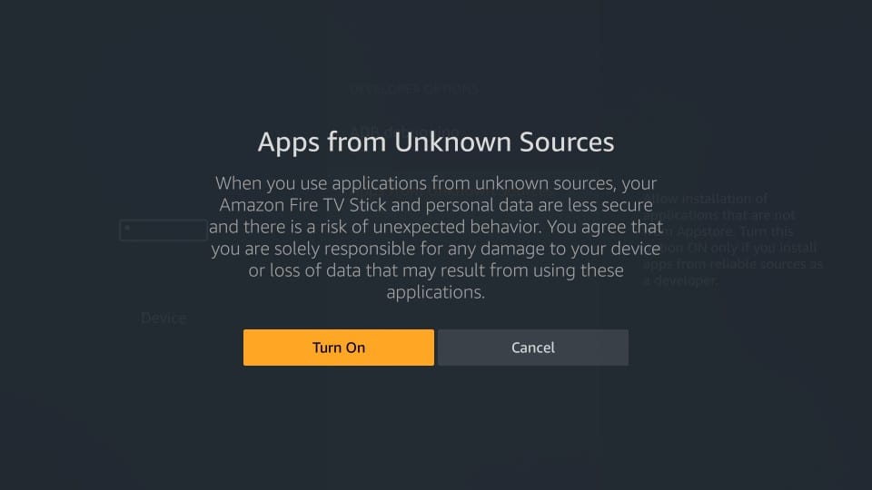 apps from unknown sources firestick 2019