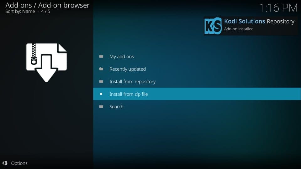 kodi solutions repository