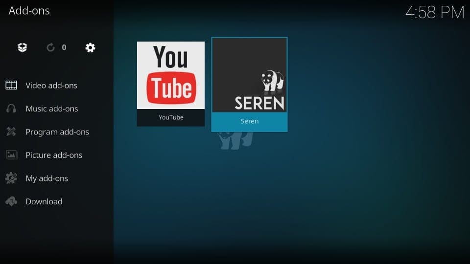 how to use kodi seren addon with real debrid