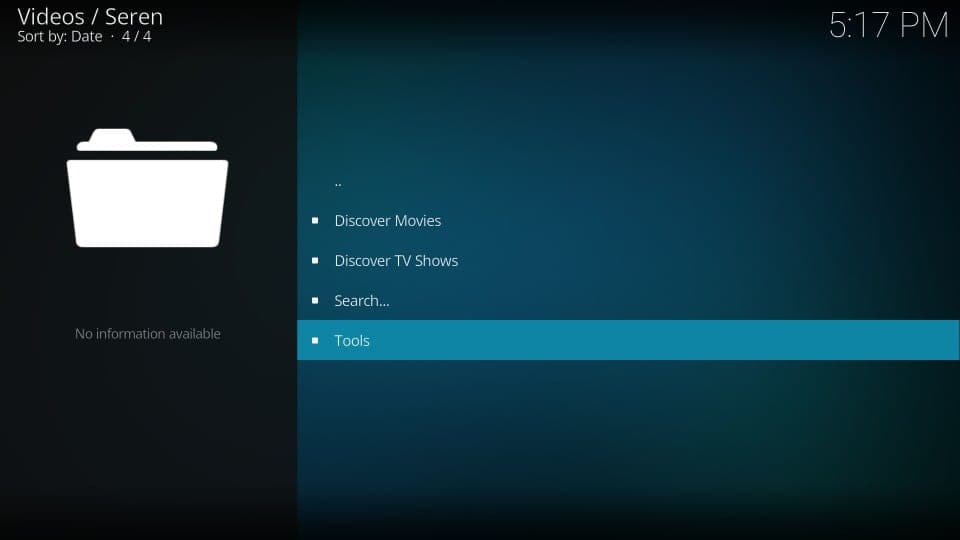seren addon on kodi