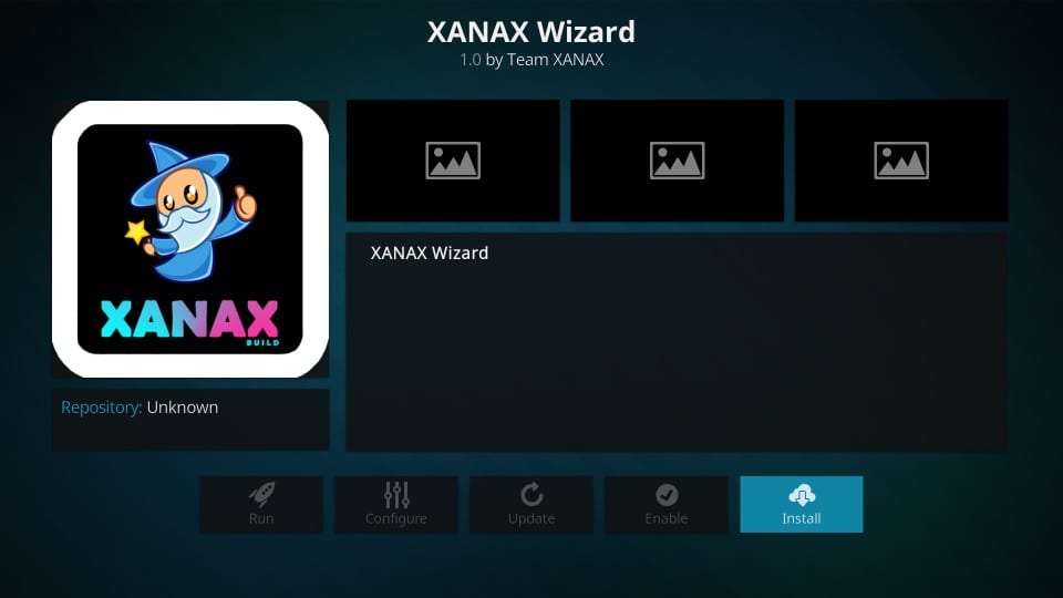 how to install xanax wizard on kodi