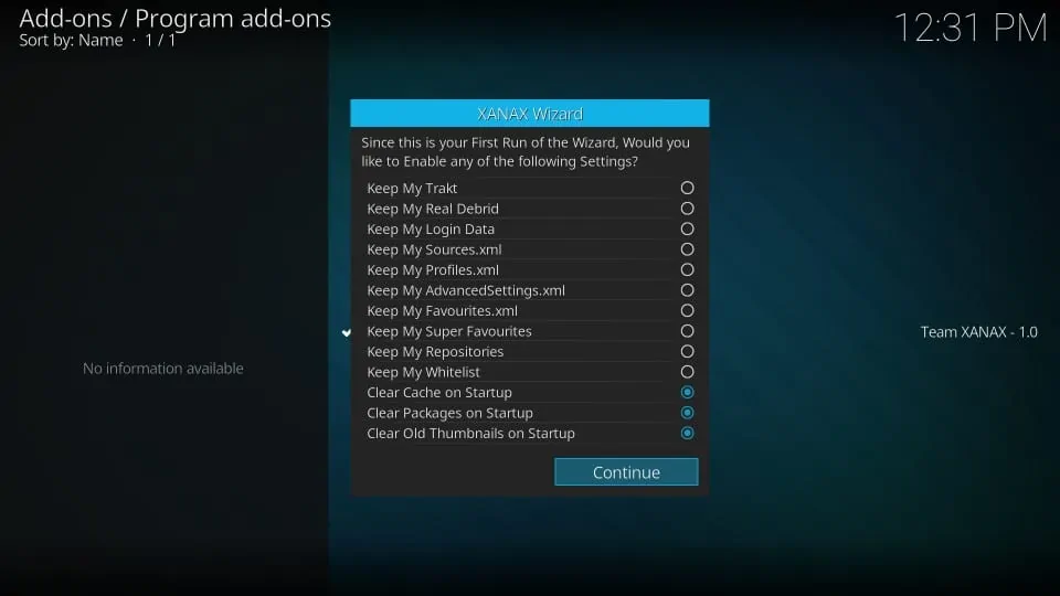 xanax on kodi