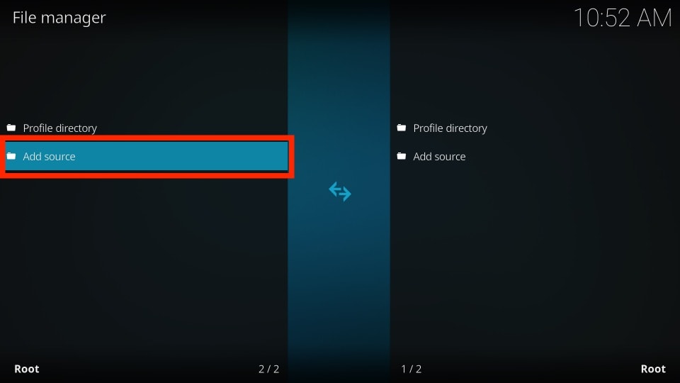 add source on kodi for tomb raider build