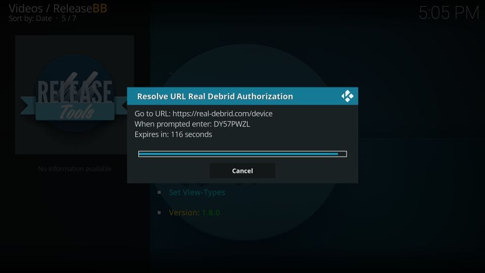 install releasebb kodi addon with real debrid