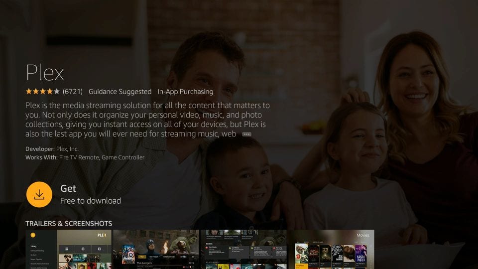firestick plex app
