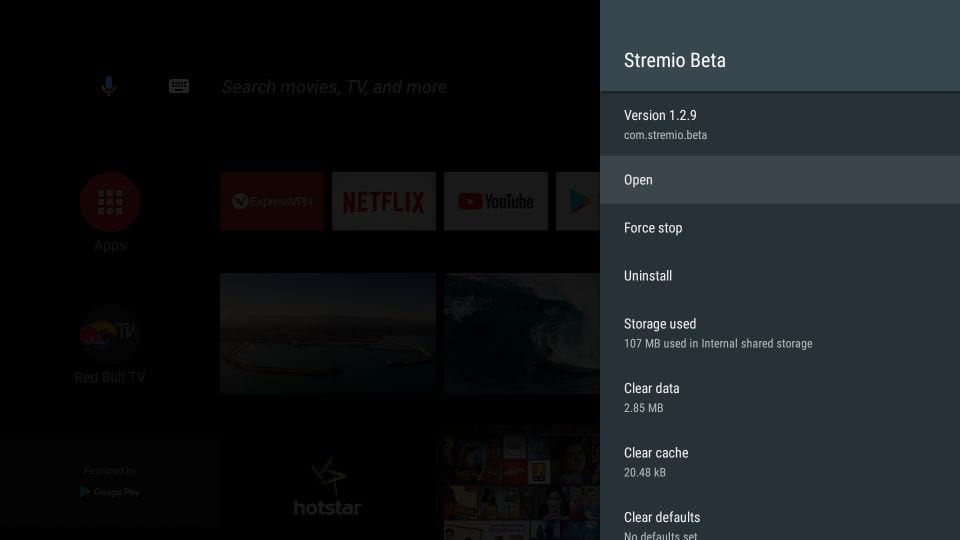 how to install stremio on android tv box