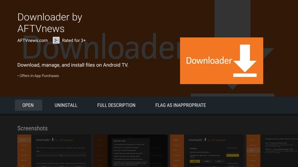 install downloader on android tv box