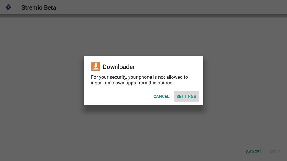 downloader settings