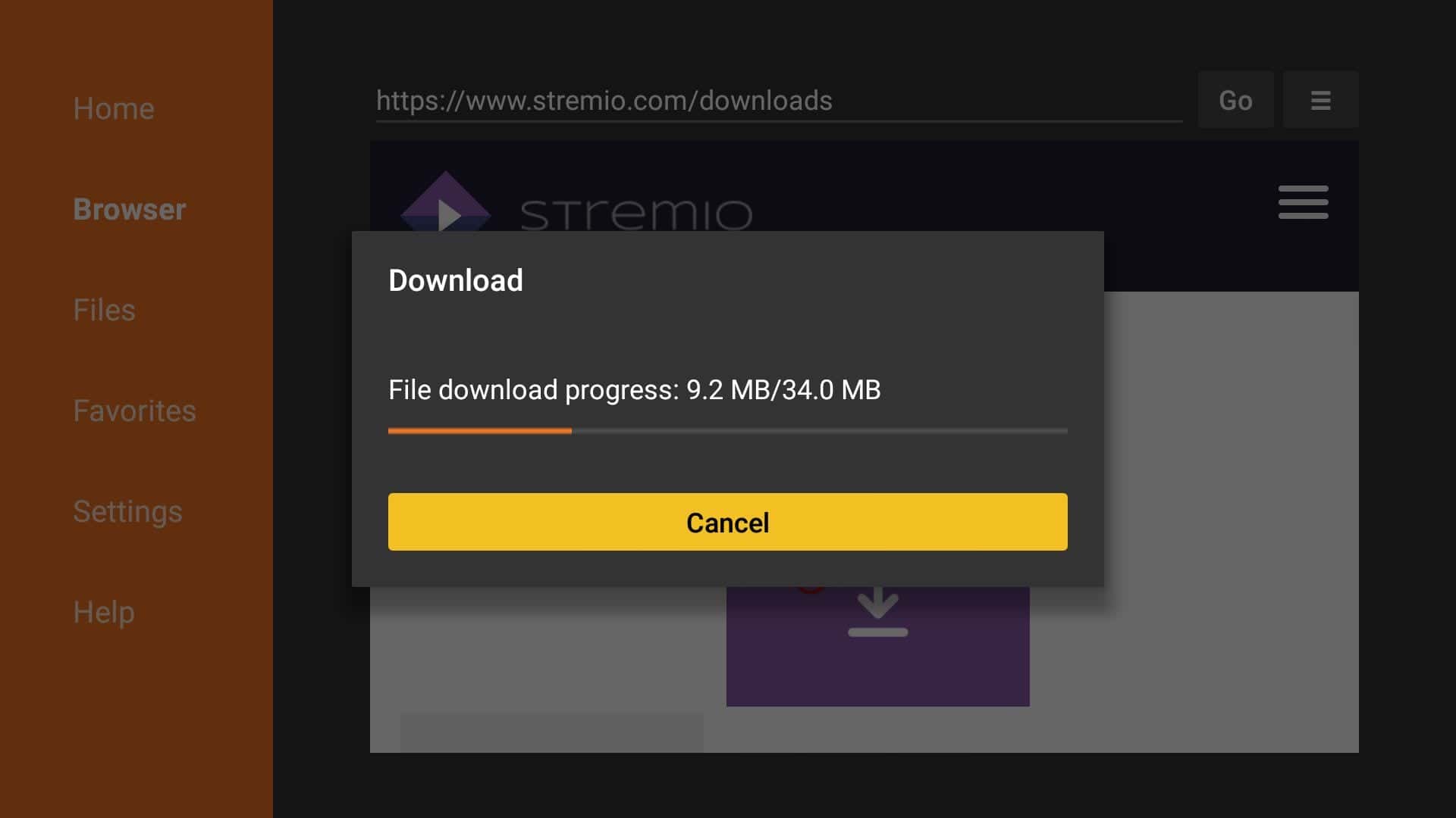 downloading stremio apk on firestick 4k