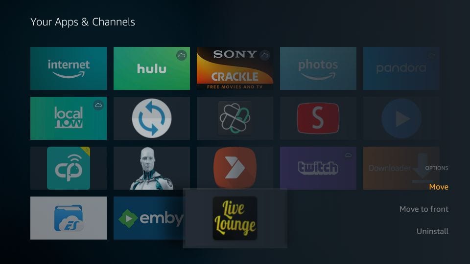 how to install and use live lounge apk on firestick