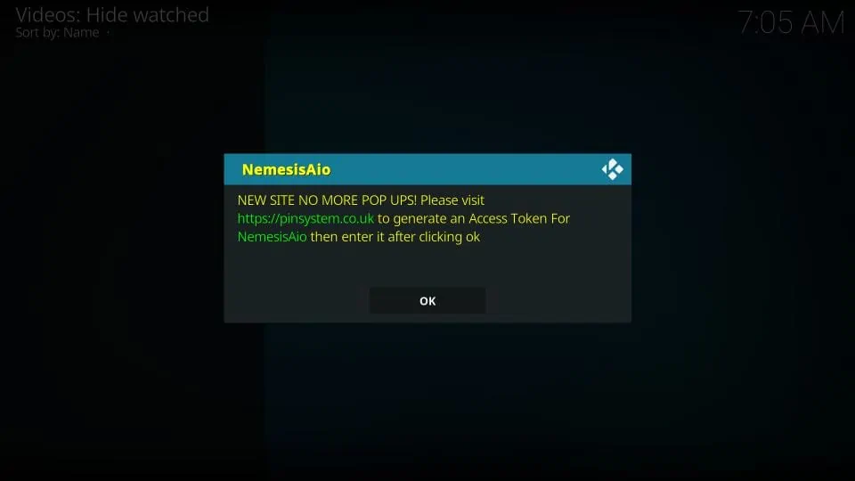 how to use nemesis aio kodi addon