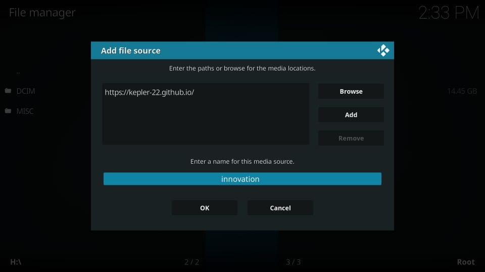 innovation builds on kodi