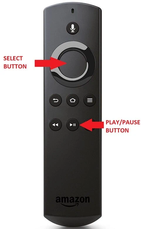 remote shortcut for restarting firestick