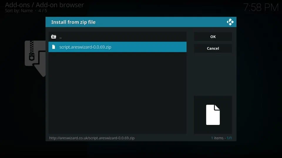 ares wizard on kodi