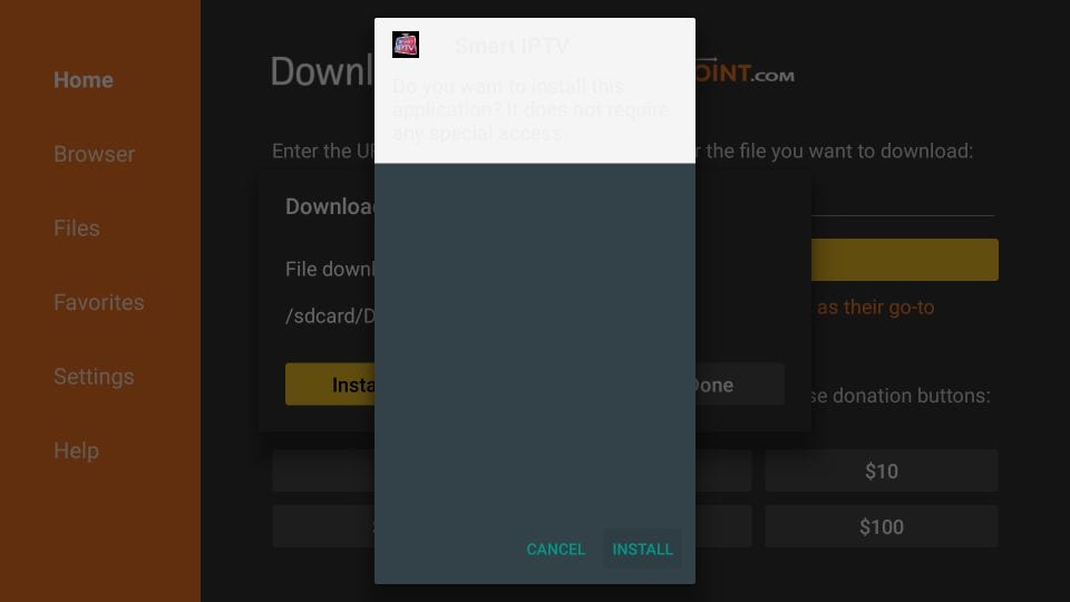 how to use smart iptv on Firestick