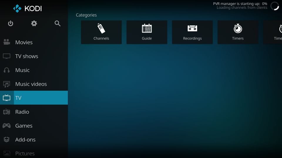 pvr iptv simple client addon for kodi