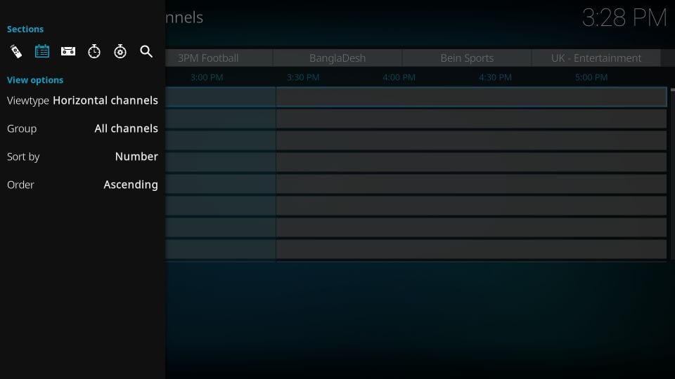 setup pvr iptv simple client on kodi