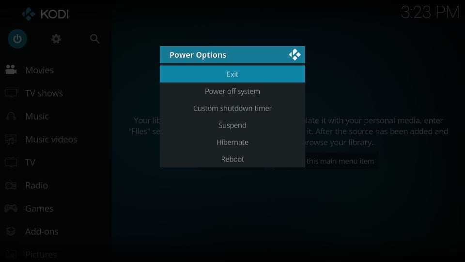 pvr addon for kodi