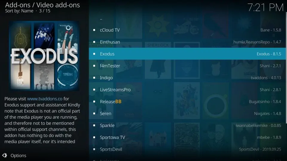 how to install exodus kodi addon