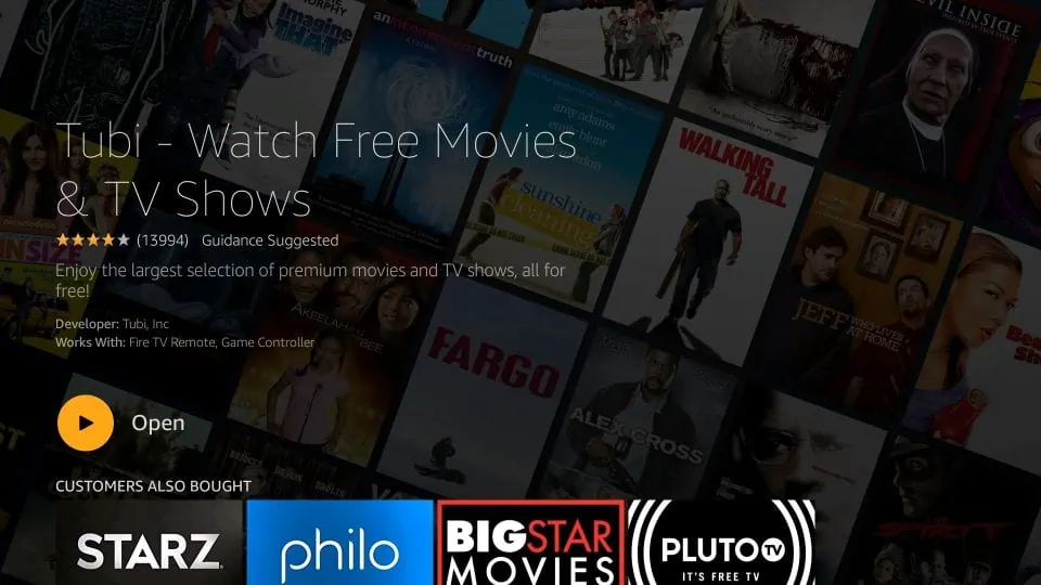 install tubi tv on fire stick