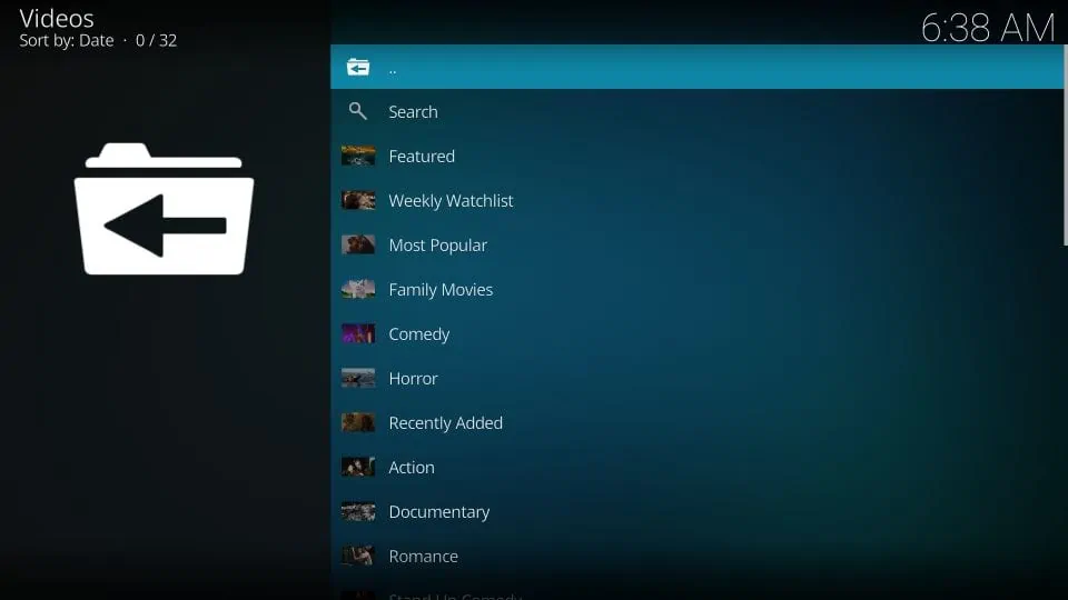 tubi tv kodi addon