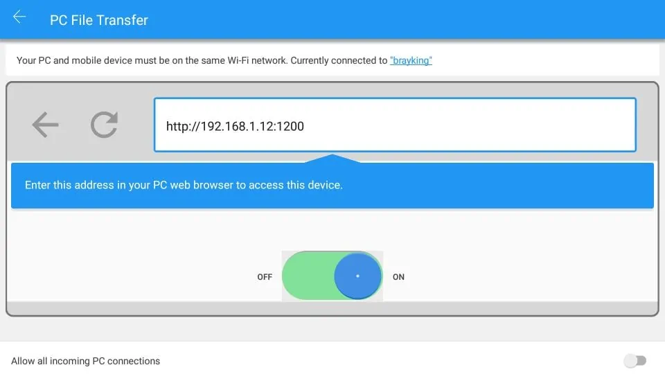 sideload apps on android tv box