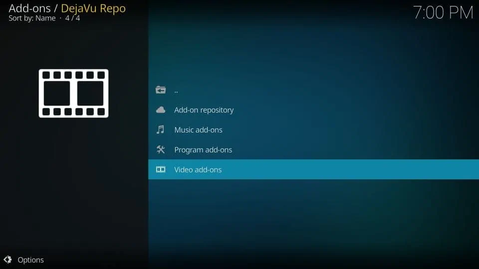 how to install dejavu addon on kodi