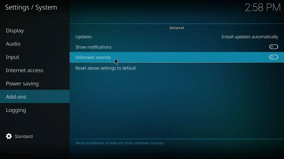 tubi tv kodi addon