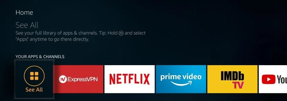 how to access fawesome tv app on firestick