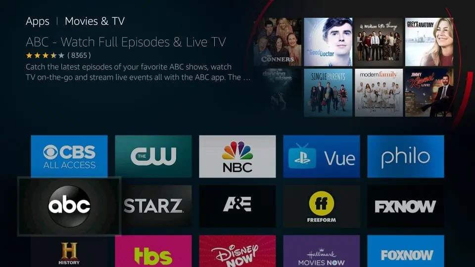 Best live tv app sales for amazon fire stick
