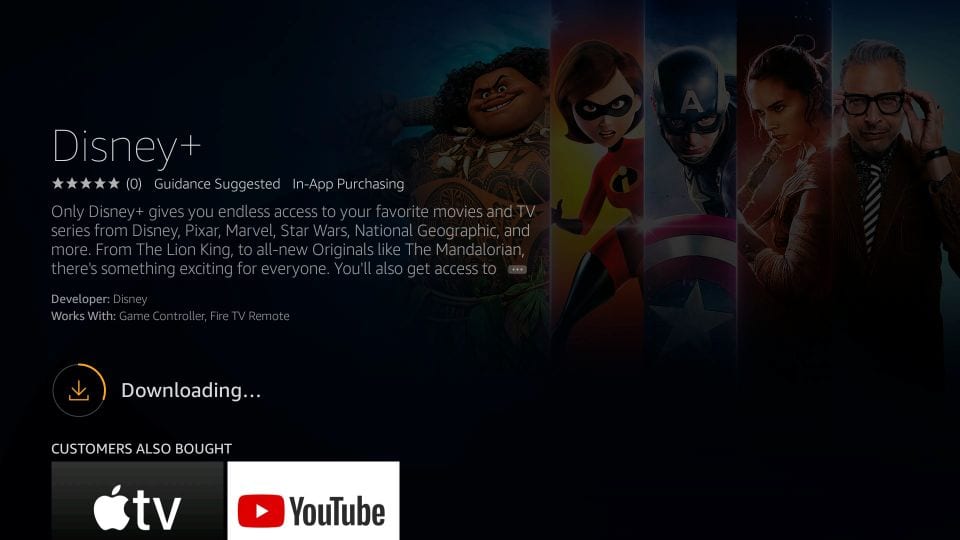 how to use disney+ on firestick