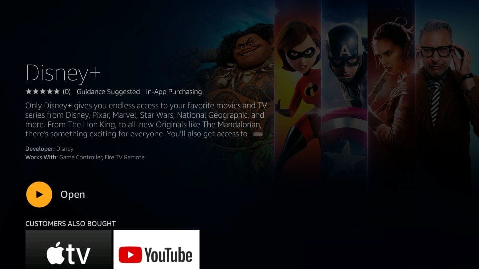 how to get disney plus on amazon fire stick or fire tv