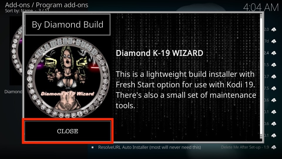 diamond dust build installation guide