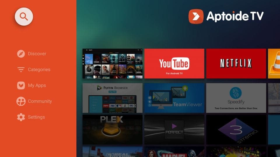 search aptoide on amazon Firestick