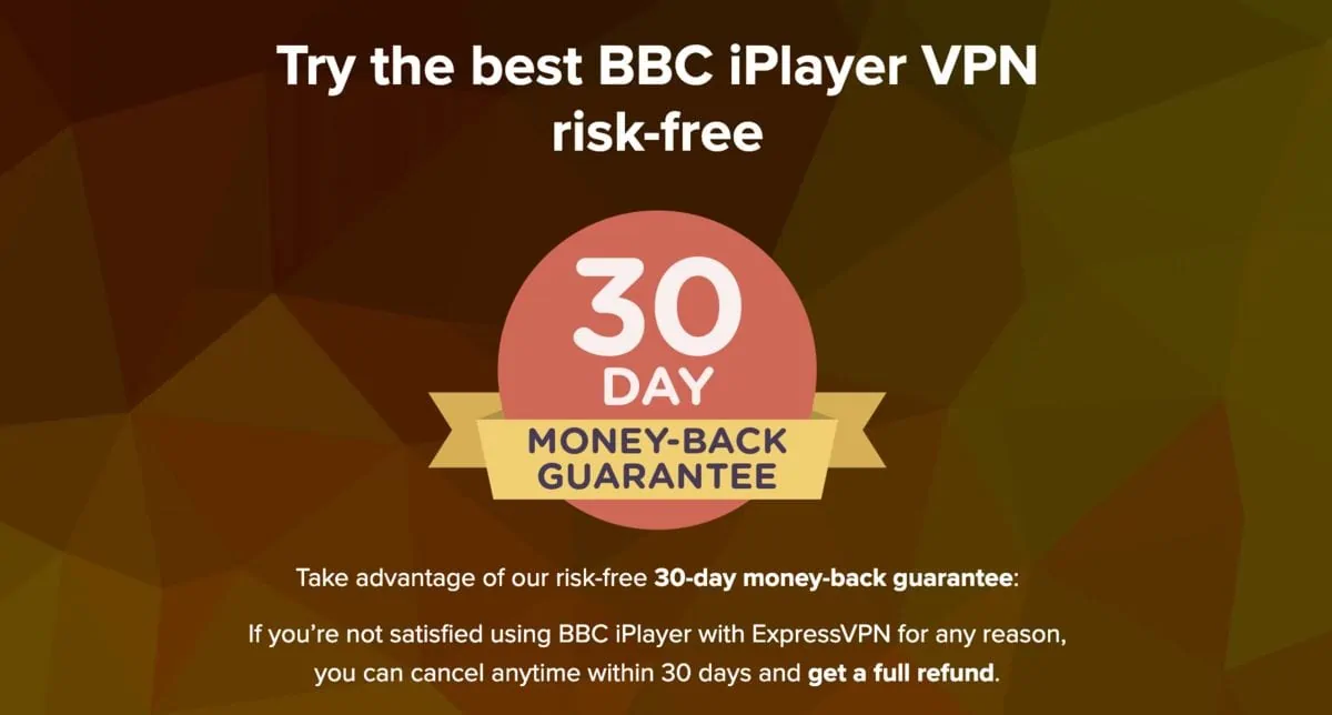 iplayer vpn 30 day risk free trial